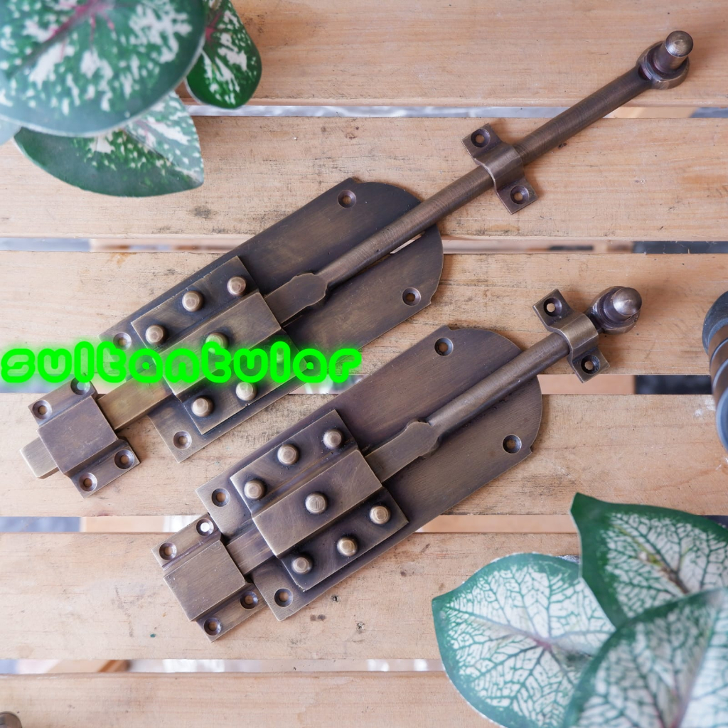 Kunci slot pintu rumah kuningan antik grendel slot pintu jendela