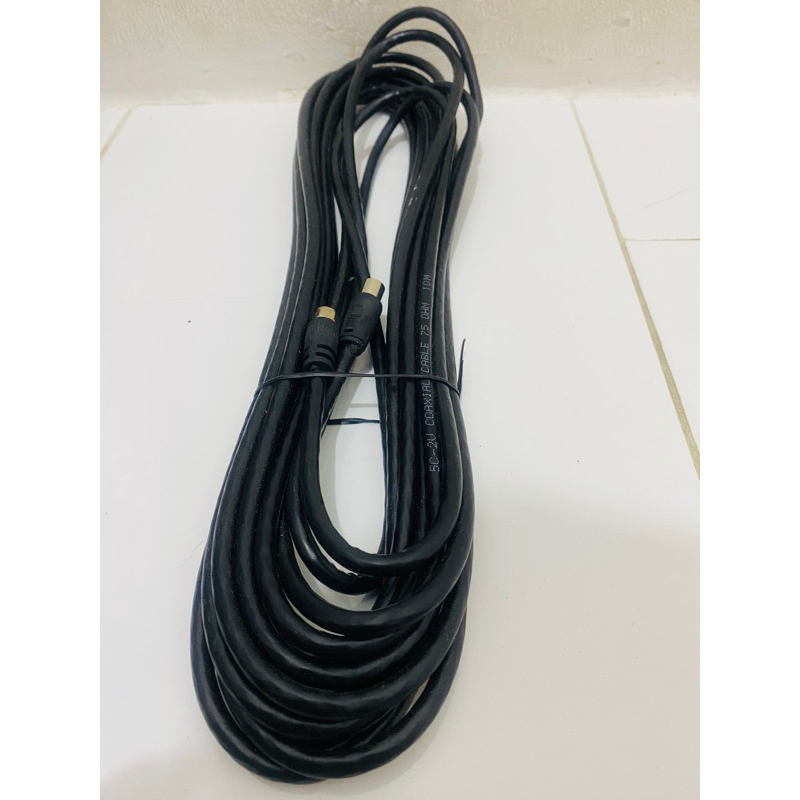 Kabel Antena TV DIGITAL Murah Bagus / Kabel antena 10m / kabel set top box