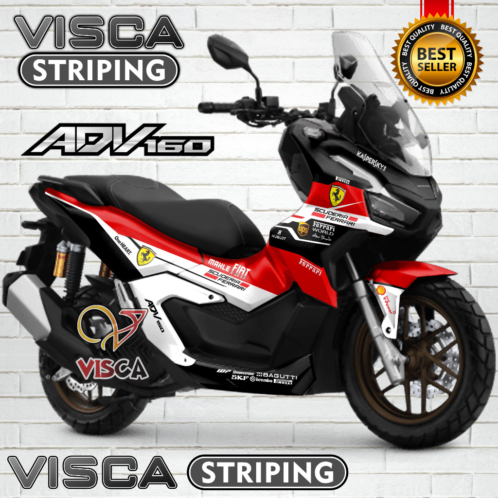 Decal ADV 160 Full Body - Stiker ADV 160 Full Body - Dekal ADV 160 Full Body - Striping ADV 160 Vari
