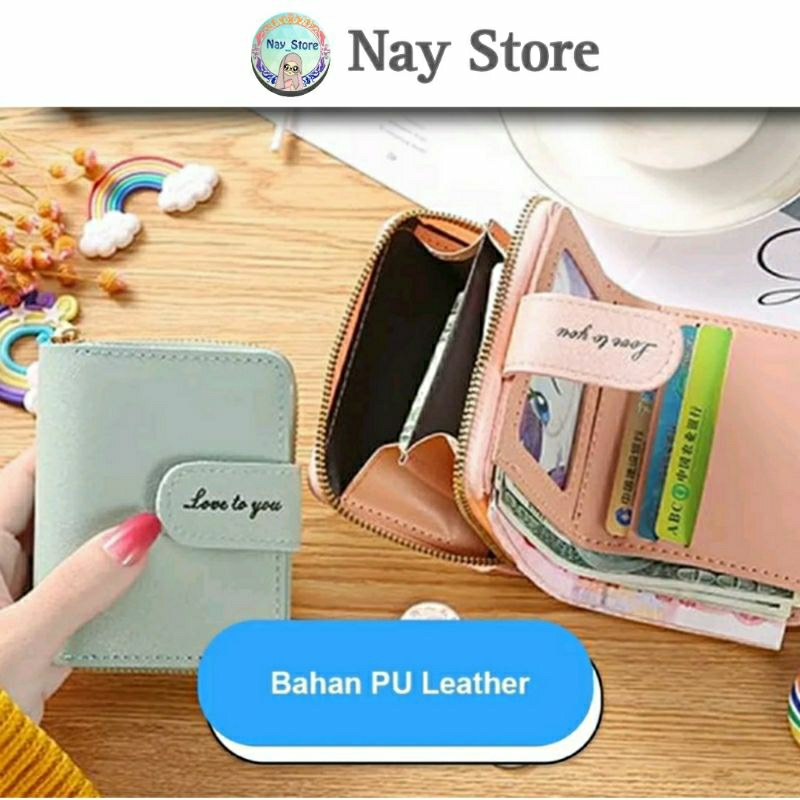 DOMPET WANITA LIPAT RESLETING | DOMPET WANITA IMPOR | DOMPET CEWEK