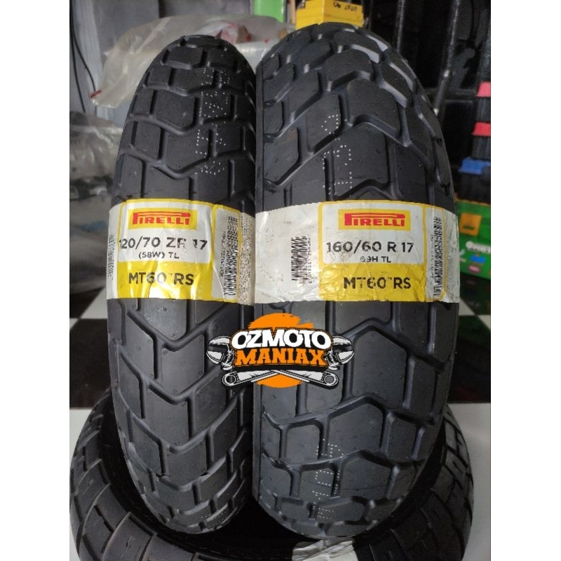 Paket Ban Pirelli MT60RS 120/70-17 & 160/60-17 (Import)