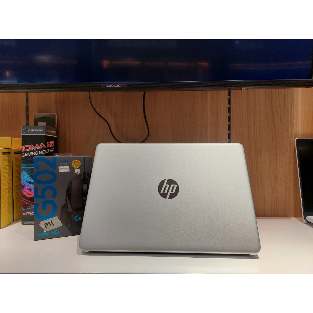 HP 14 INTEL I5 1135G7 32GB 512GB IRIS XE 14&quot; WIN11HOME SILVER TER MURAH