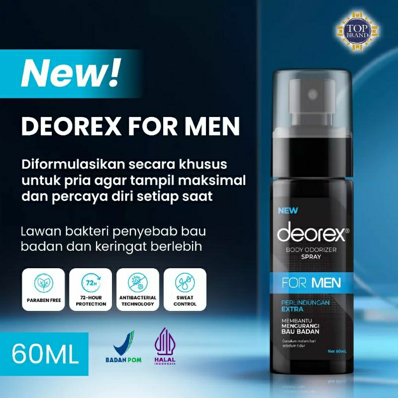 DEOREX BODY ODORIZER FOR MEN