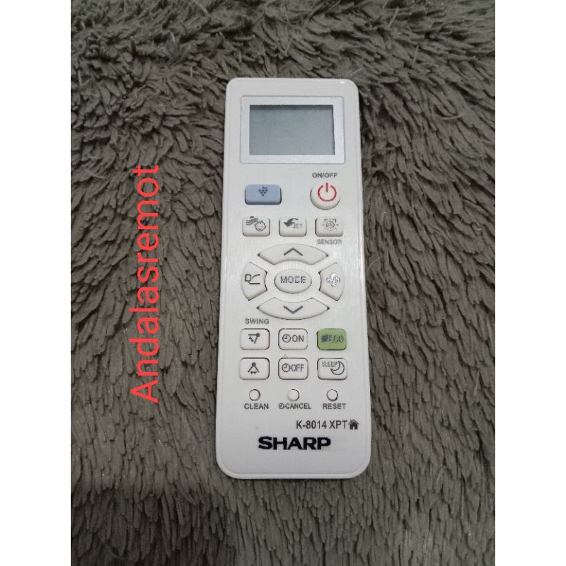 REMOT REMOTE AC SHARP CRMC-901 JBEZ ORIGINAL QUALITY ION PLASMACLUSTER BABY