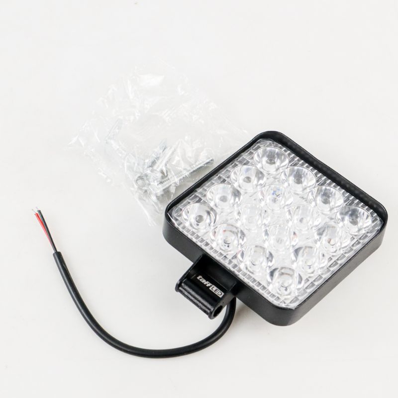 Lampu LED Sorot Tembak Worklight Mobil Motor Truck 12V 24V 48Watt Offroad Waterproof