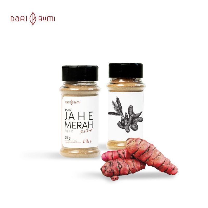 

Jahe Merah Bubuk Organik Dari Bumi 50gr | Organic Red Ginger | Pure Jahe merah antioksidan, antikanker, anti inflamasi