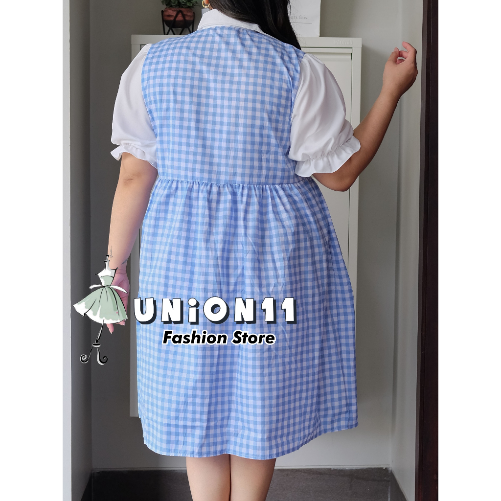 UNION11 - DRESS WANITA JUMBO XXXL / DRESS JUMBO WANITA LD 120 / BAJU JUMBO WANITA / DRESS BIG SIZE WANITA SUGI