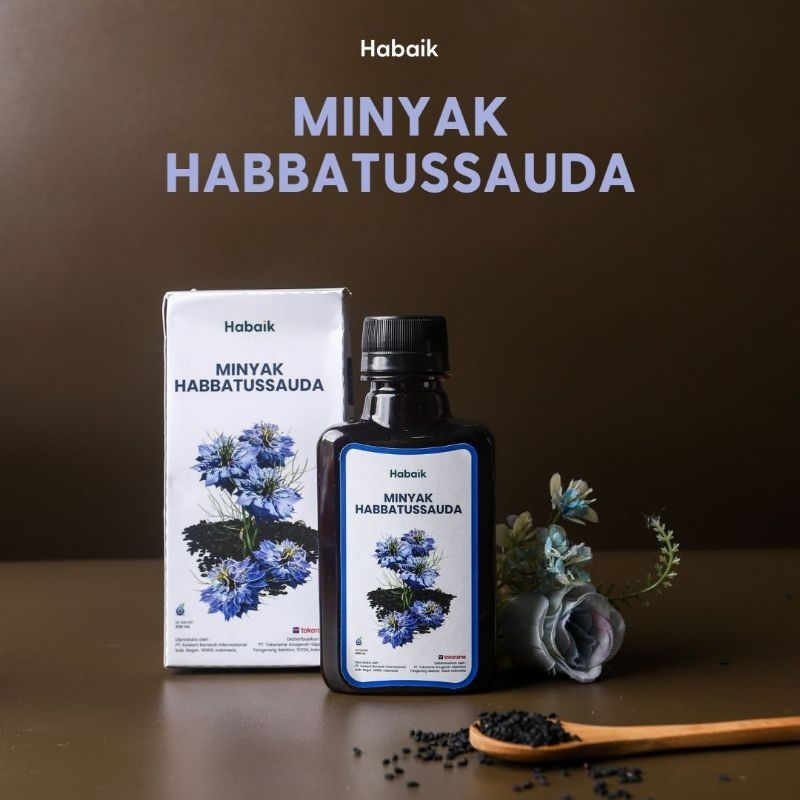 

HABAIK HABBATUSSAUDA JINTAN HITAM 300ml