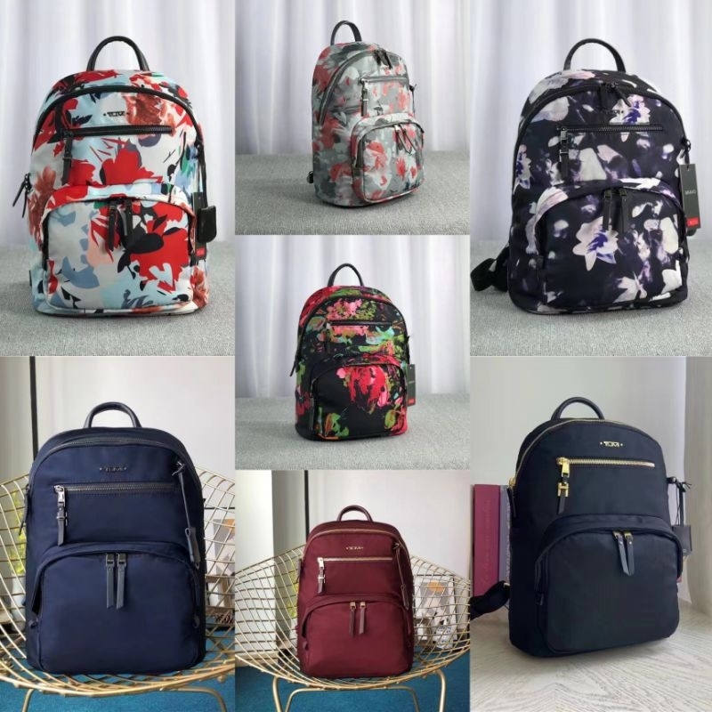 196302 tas ransel wanita series voyageur harper nylon backpack ada nomor barcode cewek laptop bag p1shoes