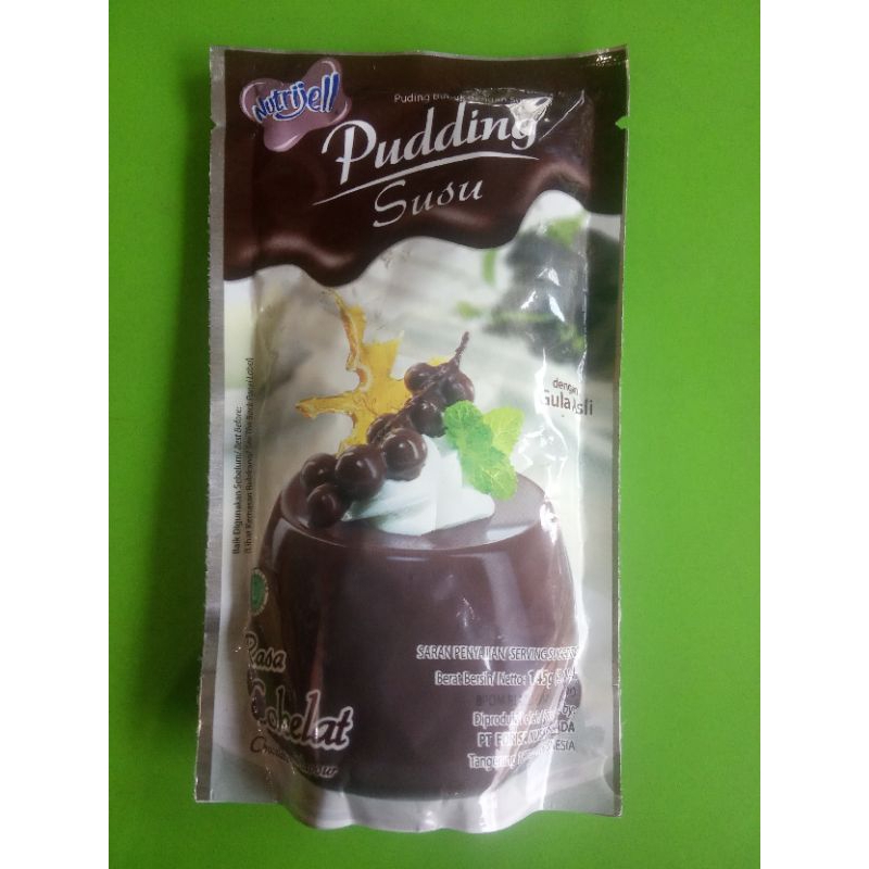 

Nutrijel Puding Susu Cokelat 145g