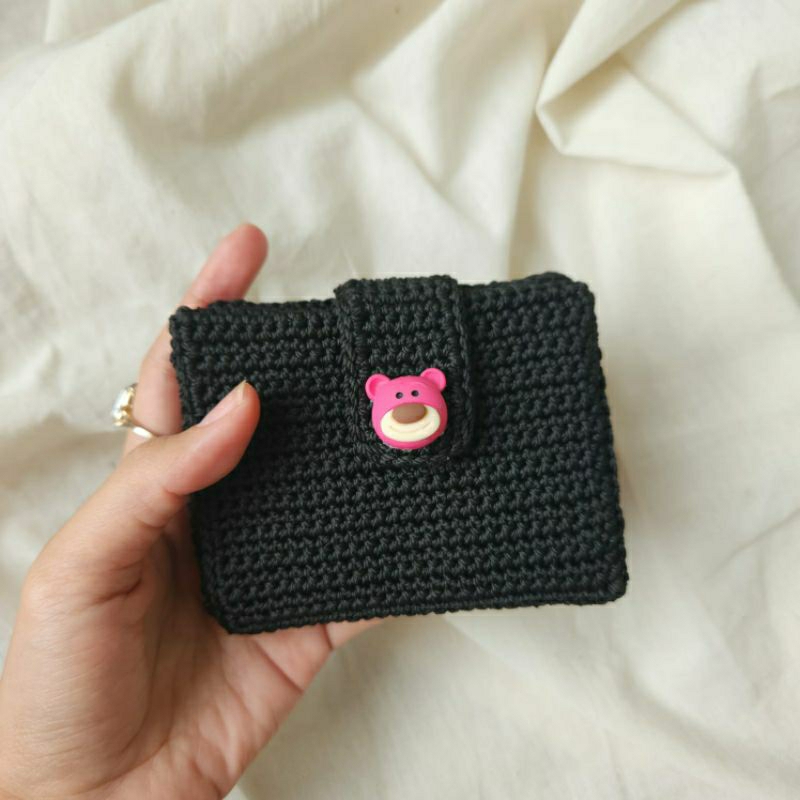Dompet Lotso Rajut (Black Head Lotso)