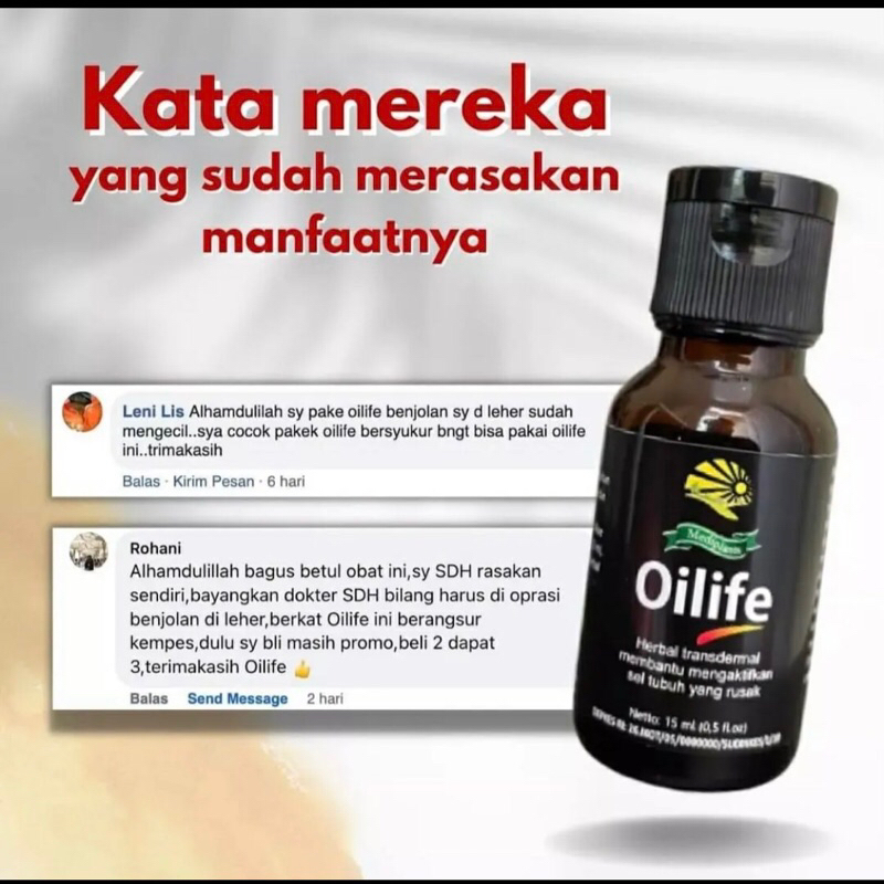 Minyak oles benjolan herbal