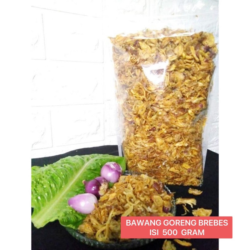 

Bawang goreng brebes isi 500 gram