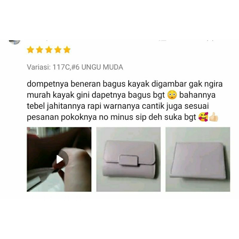 DOMPET LIPAT WANITA | DOMPET MURAH | DOMPET SIMPLE