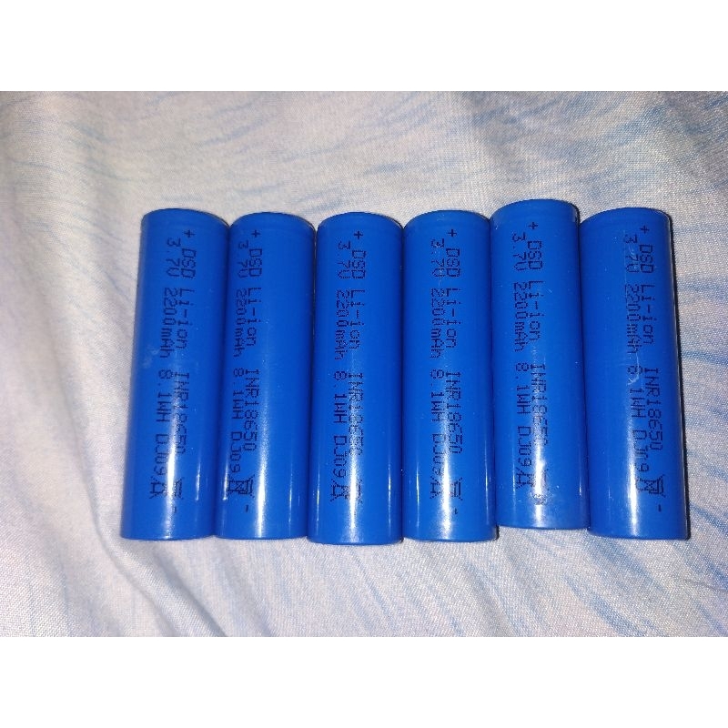 Baterai 18650 bekas