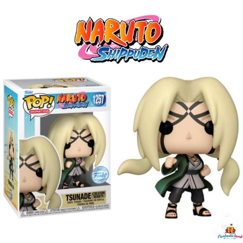 Original Funko POP Animation Naruto Shippuden - Tsunade (Creation Rebirth) #1257 (EXCLUSIVE)