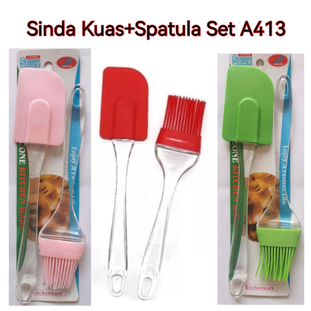 Sinda Spatula + Kuas A413