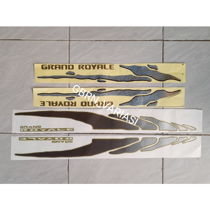 Sticker stiker isuzu panther grand royale/ stiker grand royal/ sticker isuzu panther