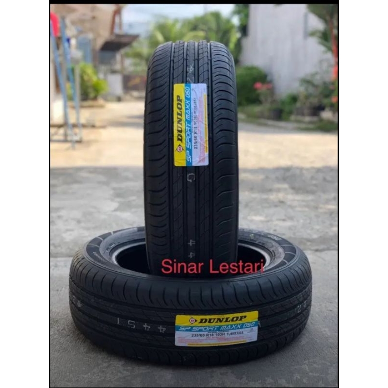 Ban Dunlop Sport Maxx 050+ 235 60 R18 103H Ban Mobil CRV, Xtrail Dll.