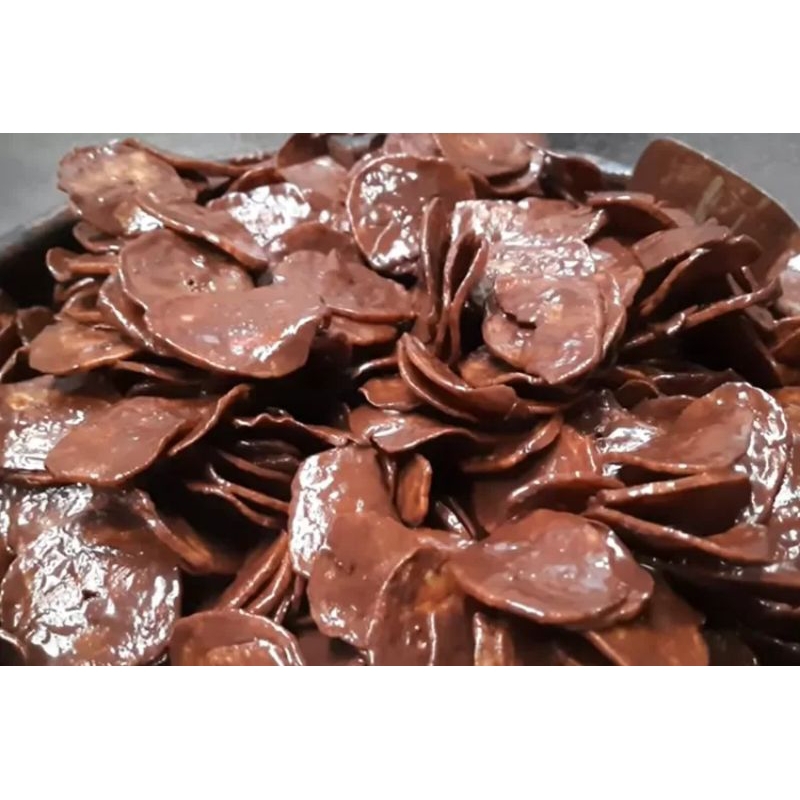 Kripik pisang coklat