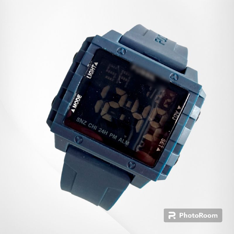 Jam Tangan Pria Digital Kotak Tahan Air