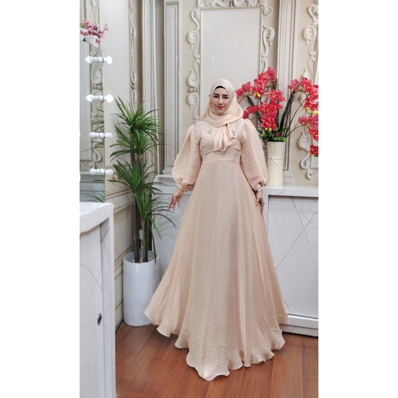 Gamis Pesta/Party/Formal/OOTD kekinian