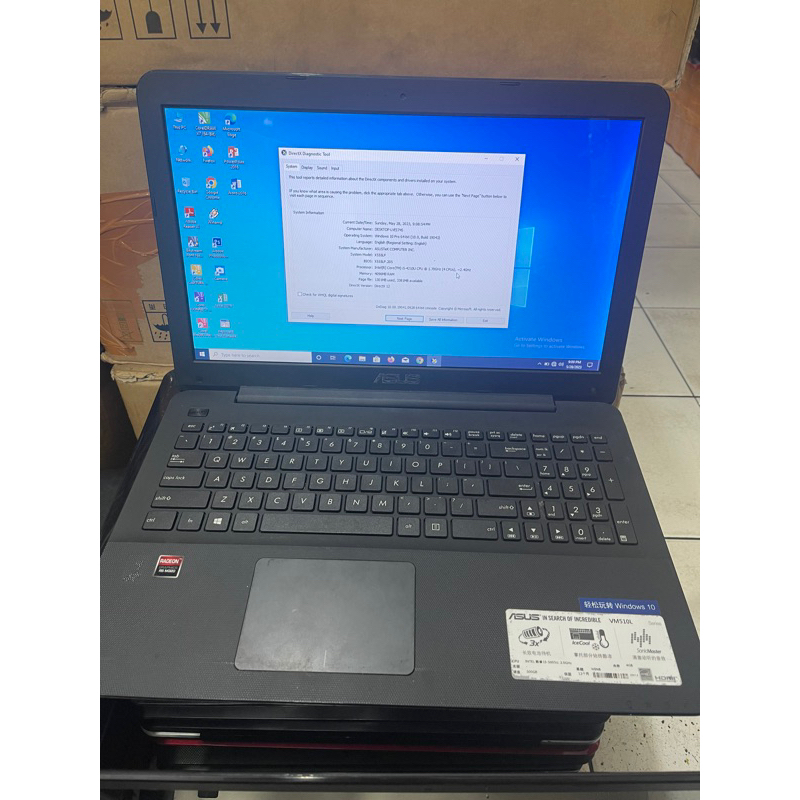 Ram 12GB Laptop ASUS i5 Gen 5 VGA 2GB 512GB SSD STOK TERBATAS 15.6 inch