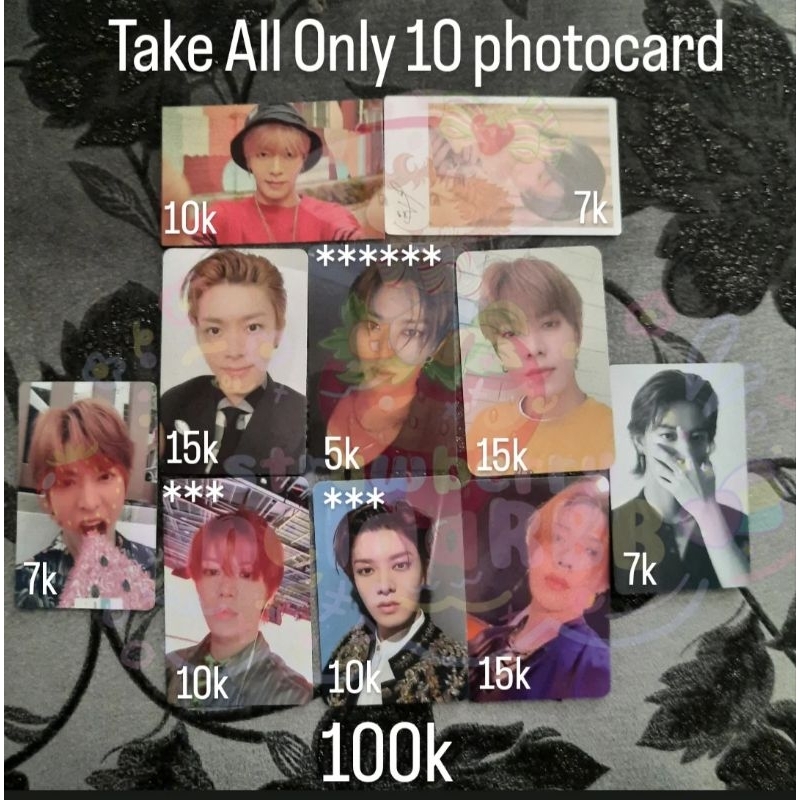 [baca desk] pc yuta nct || photocard yuta official || pc yuta nct 127