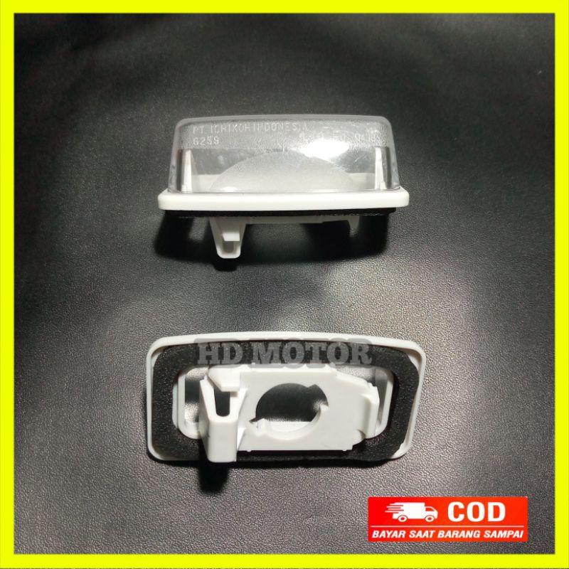rumah lampu plat nomer mobil avanza xenia sigra calya agya ayla vios luxio grandmax rusah terios ori