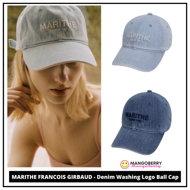 MARITHE FRANCOIS GIRBAUD - Denim Washing Logo Ball Cap