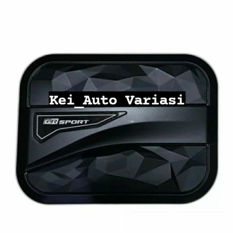 Tank Cover Tutup Tangki Bensin Variasi Mobil CALYA SIGRA GR SPORT 2016-2022 Hitam Doff