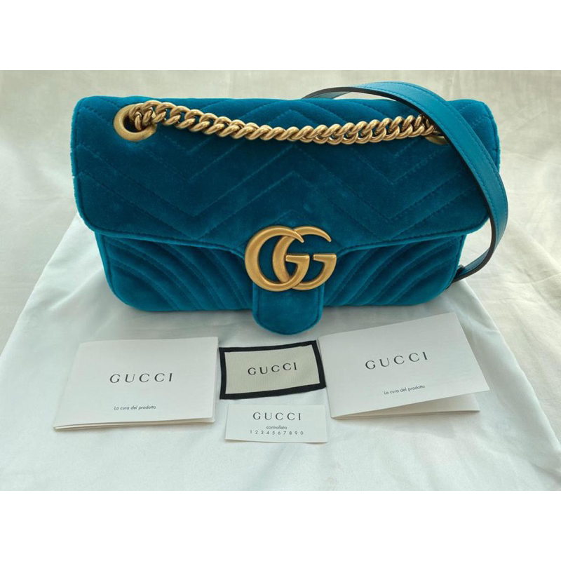 Preloved G marmont suede