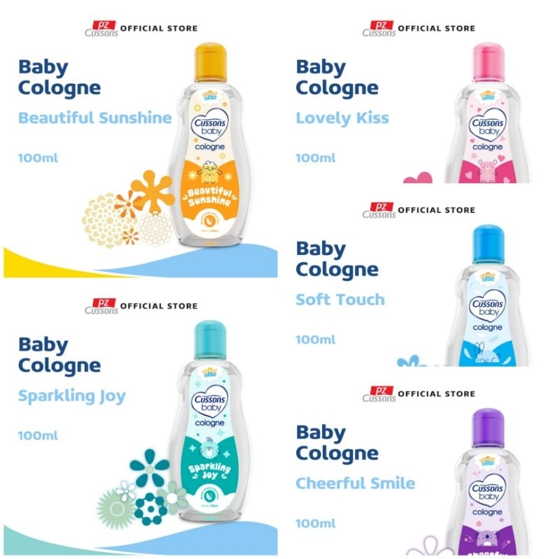 Cussons Baby Cologne 100 ml (5 Varian)