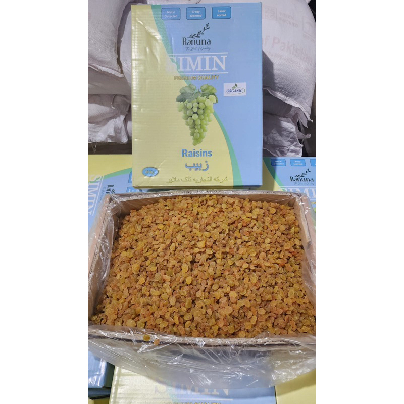 KISMIS SIMIN MANIS MUTIARA 10KG BEST QUALITY