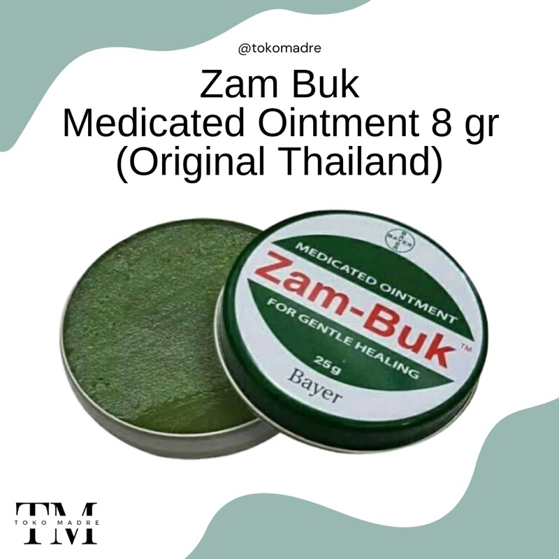 [SIAP KIRIM] MADRE - Zam-Buk Zambuk Medicated Ointment 8gr / Salep / Obat Luar / Memar