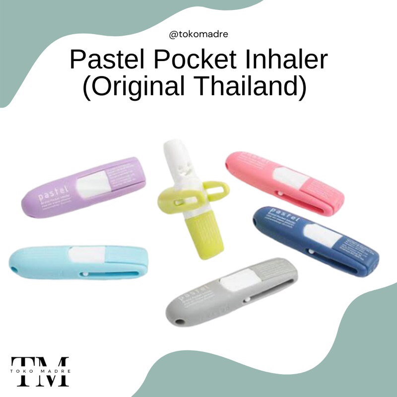 [SIAP KIRIM] MADRE - Pocket Inhaler by Pastel