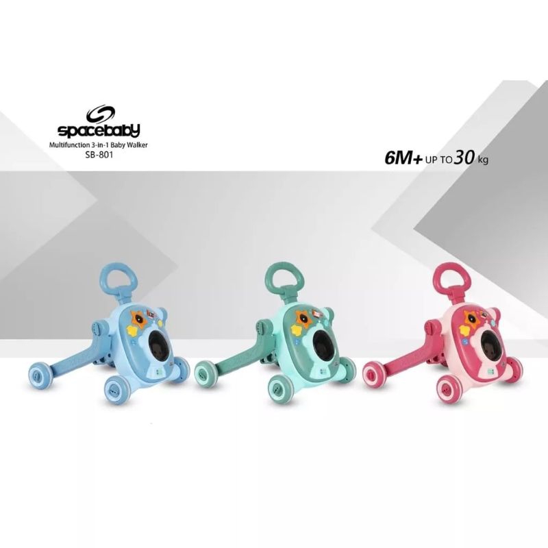 Push walker 3in1 spacebaby 801