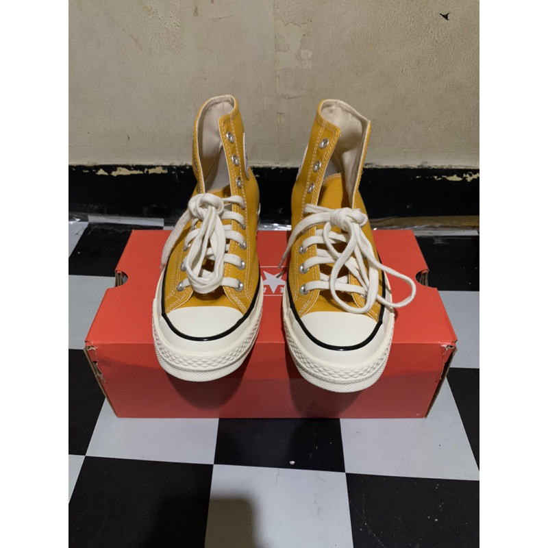converse 70s sunflower high size 41 original (resmi map) bnib (new)