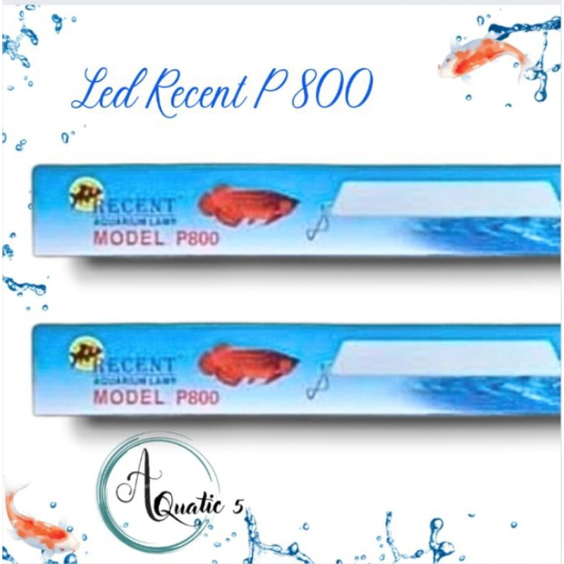 Lampu Led Atas Aquarium Aquascape RECENT P 800