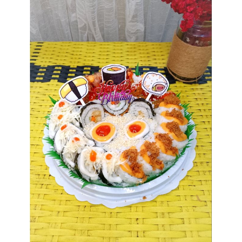 Sushi Cake 24pcs