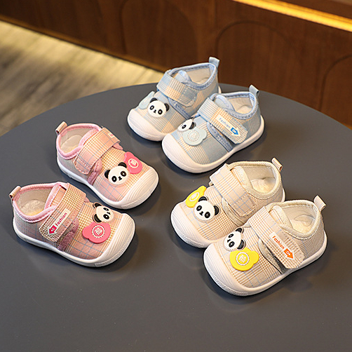 SH2255 SH2258 Sepatu prewalker citcit cicit bunyi anak bayi balita sound baby shoes cit cit Beruang bear kucing cat dapat box packing