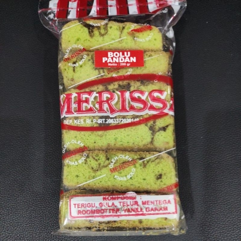 

Bolu pandan 250g Merissa