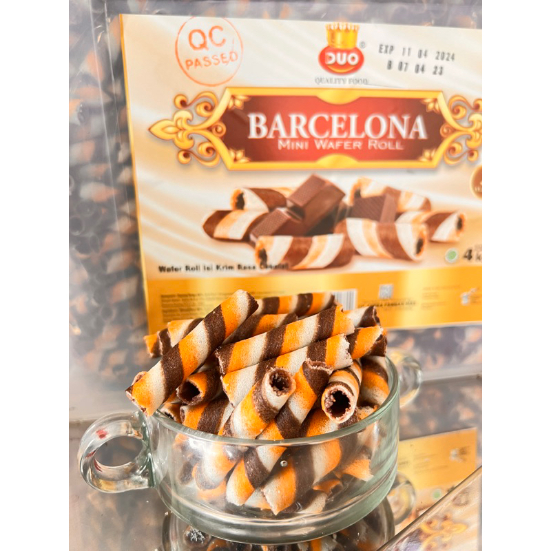 

Mini Wafer Roll coklat 500gr