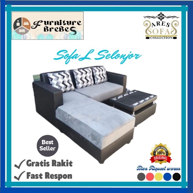 Sofa L Sudut Sofa Tamu Murah Tegal Cirebon Brebes Pemalang Pekalongan