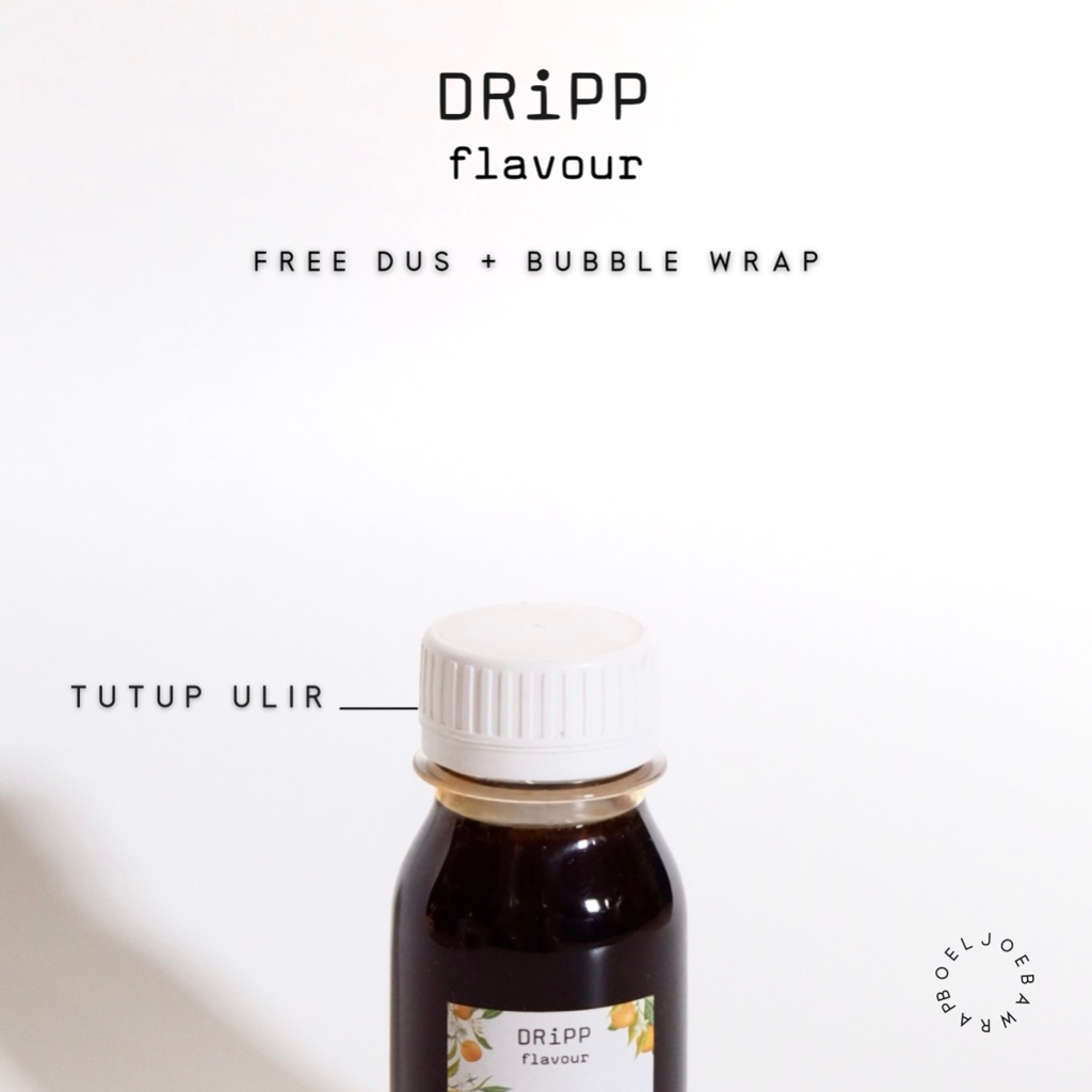 DRiPP All Varian Fruit Syrup Repack [30, 50, 100] g