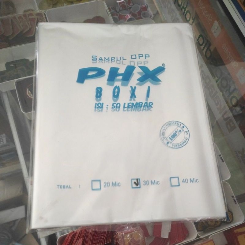 

Sampul buku PHX ukuran BOXI isi 50 lembar