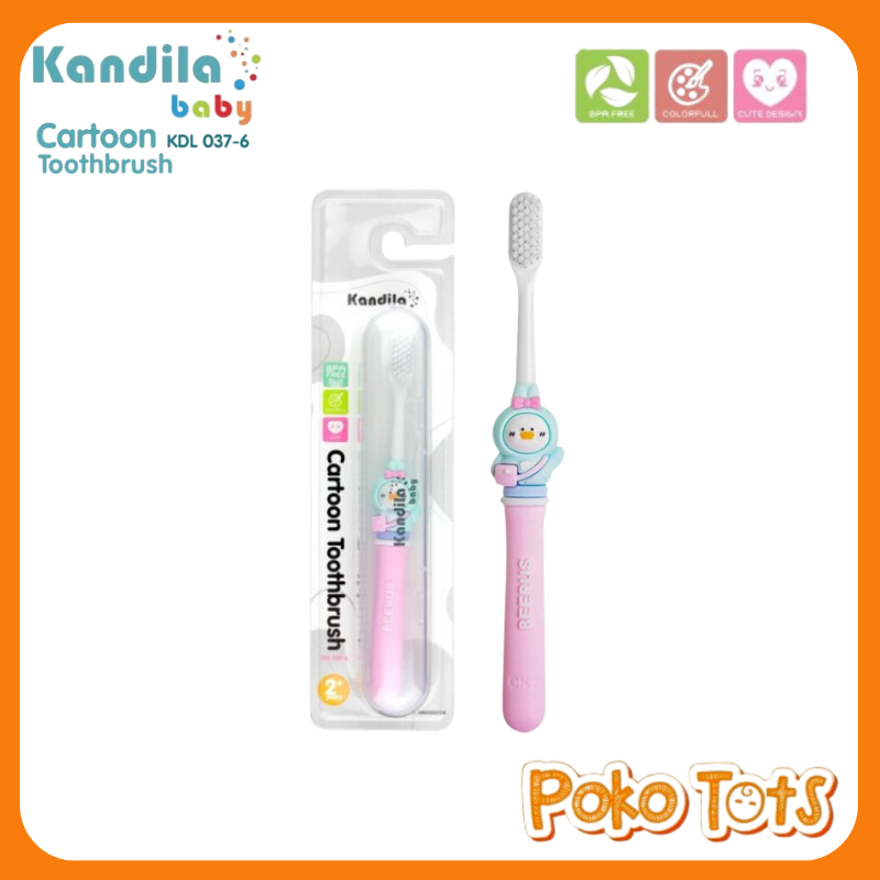 Kandila Baby Cartoon Toothbrush Usia 2 Years KDL037-6 Sikat Gigi Anak