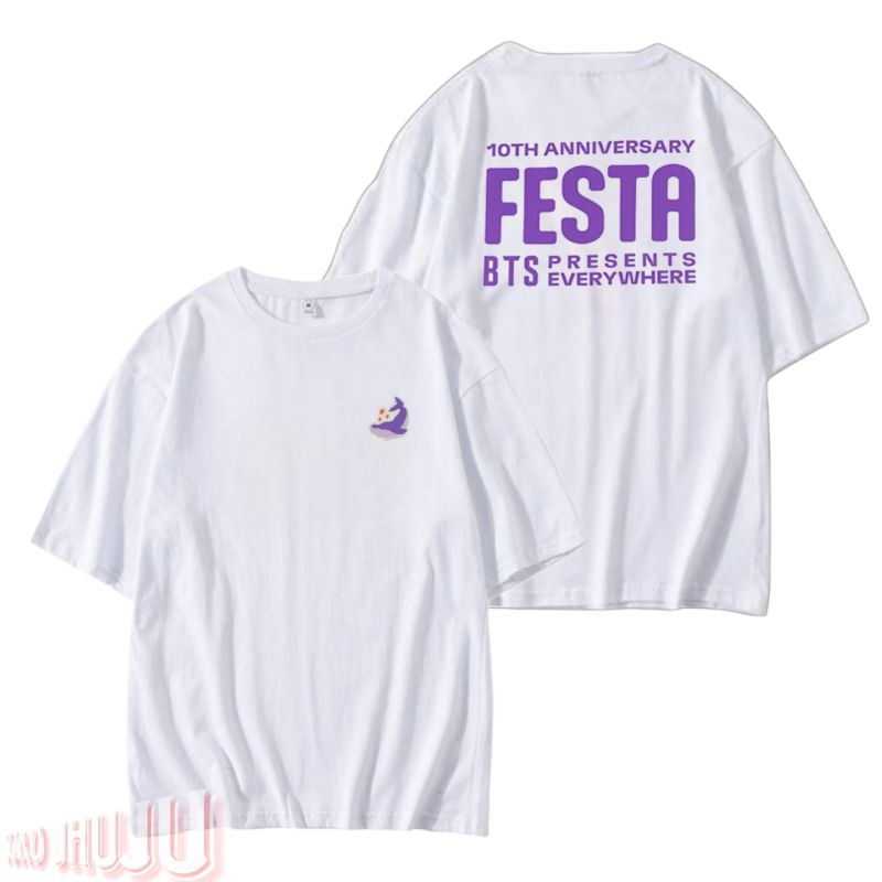 Kaos Jungkook Bangtan 10th Anniversary Festa Presents Everywhere