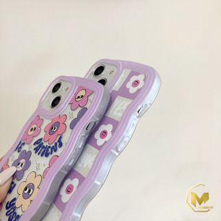 SS125 SOFTCASE SILIKON GELOMBANG MOTIF SMILE FLOWER FOR SAMSUNG A24 4G MA4836