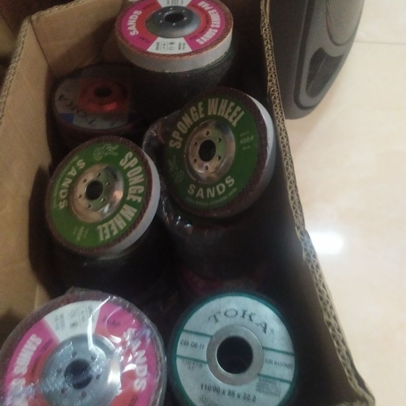 gerinda poles geranit marmer kaca sponge wheel mata gerinda bepel